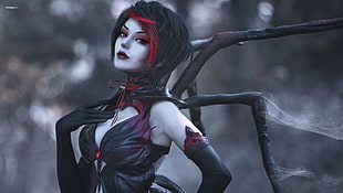 female character illustration, League of Legends, gamers, HAGANE Cosplay, cosplay
