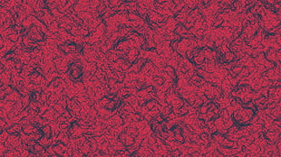 red and black floral textile, digital art, simple background