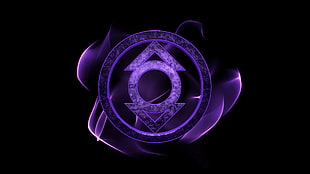 DC Purple Lantern logo, DC Comics, Green Lantern HD wallpaper