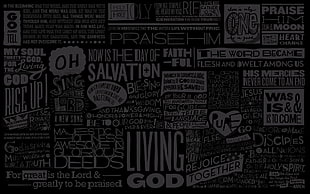 Living God quotations HD wallpaper