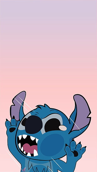 stitch illustration HD wallpaper