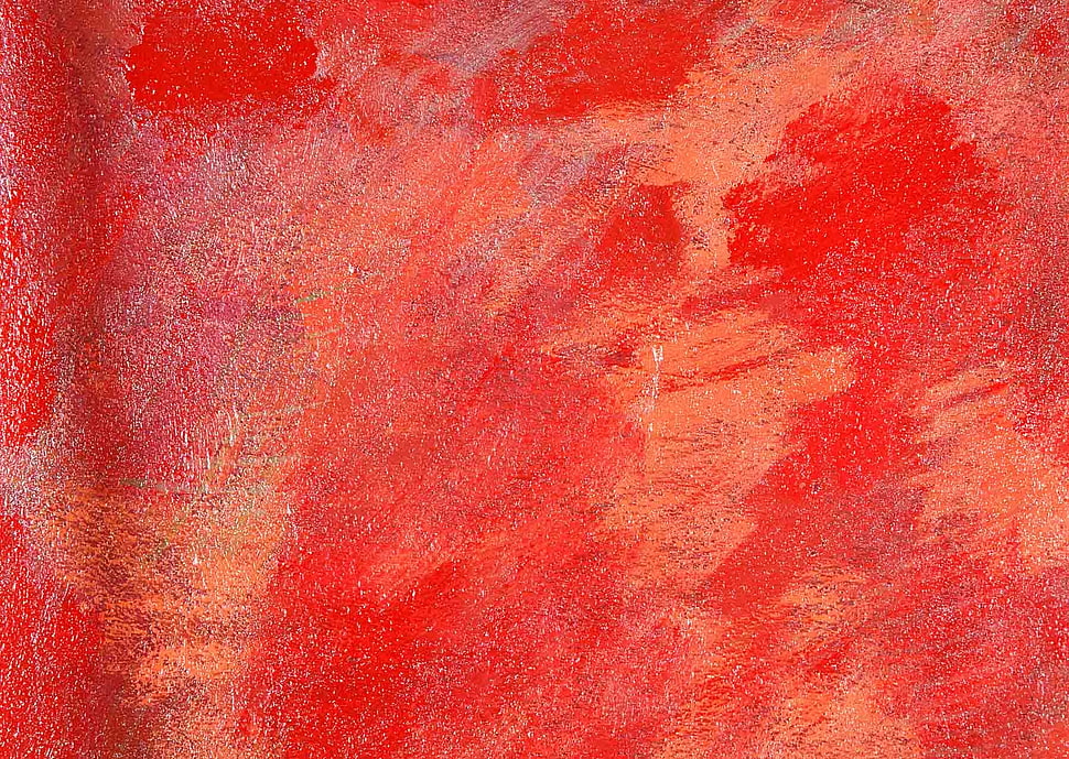 red and orange abstract painting HD wallpaper