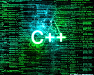C++ illustration, code, c++, c plus plus HD wallpaper