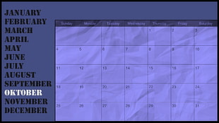 white calendar, calendar, paper, April, 2015
