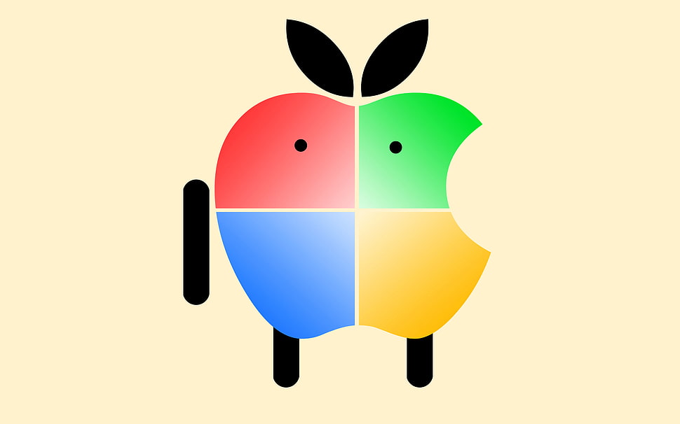 Apple logo HD wallpaper