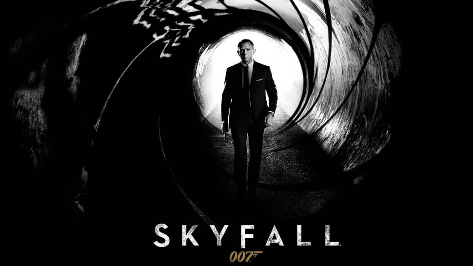 007 Skyfall wallpaper, movies, 007, Skyfall, Daniel Craig HD wallpaper