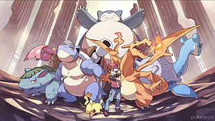 Pokemon Red edition illustration