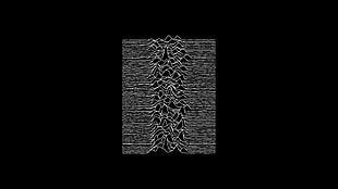 white and black window curtain, Joy Division, album covers, music HD wallpaper