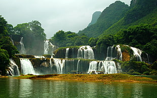 waterfalls, nature, landscape, waterfall, water HD wallpaper