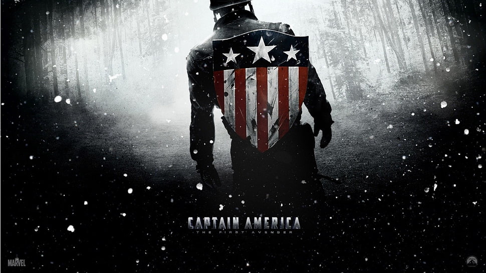 Captain America poster, Captain America, Captain America: The First Avenger HD wallpaper