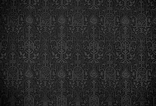 gray textile, pattern, Arabic, minimalism, photography
