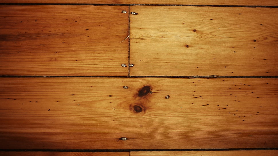 brown wooden parquet surface HD wallpaper