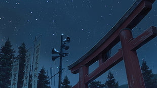 black megaphone, Makoto Shinkai , Kimi no Na Wa HD wallpaper