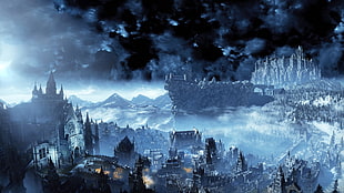 gray castle, Dark Souls III, Irithyll