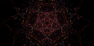 multicolored decor, artwork