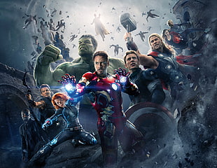 Marvel The Avengers poster HD wallpaper