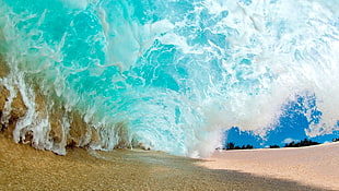 water wave HD wallpaper