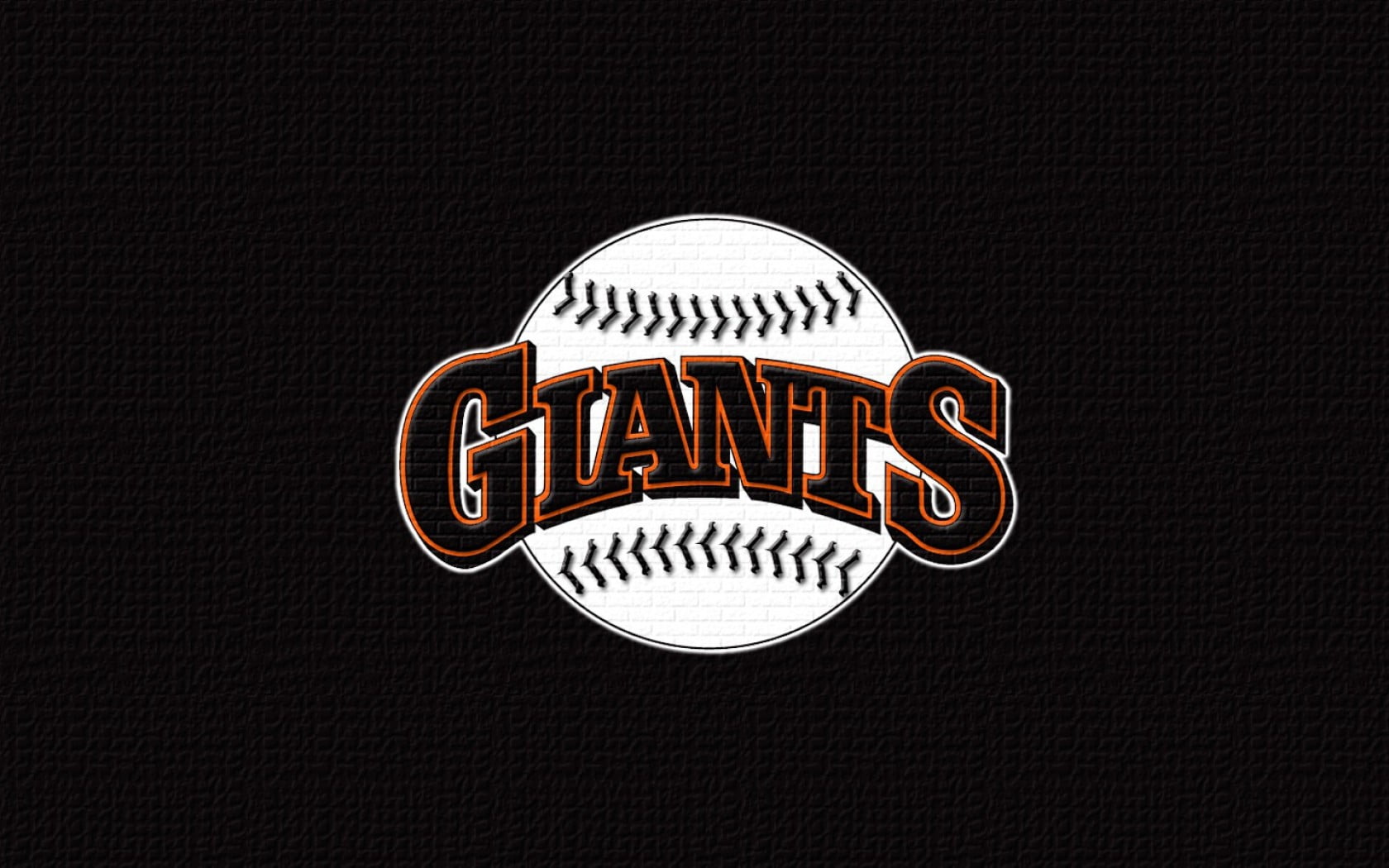 San Francisco Giants logo, SF Giants, baseball, Major League Baseball, black background