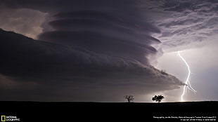 hurricane screengrab, storm, nature, landscape, National Geographic HD wallpaper