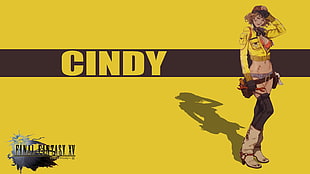 Cindy from Final Fantasy HD wallpaper