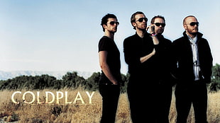 Coldplay band poster