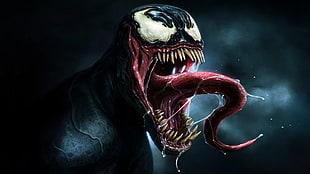Marvel Venom wallpaper, Venom, artwork