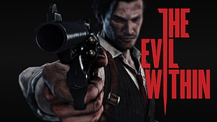 The Evil Within game poster, The Evil Within, horror, video games