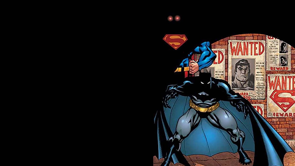 Batman illustration, DC Comics HD wallpaper