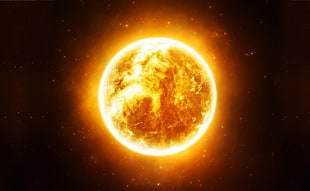 Sun planet poster