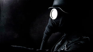 Plague Doctor, gas masks, apocalyptic, dark, military HD wallpaper