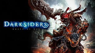 Darksiders Death at War digital wallpaper, video games