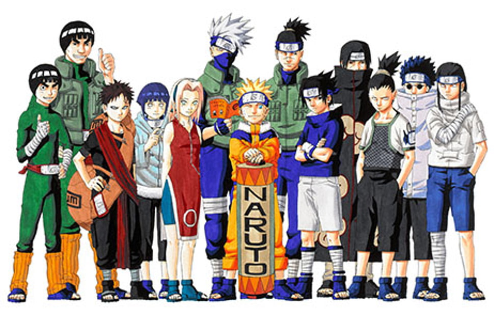 Naruto characters photo HD wallpaper  Wallpaper Flare