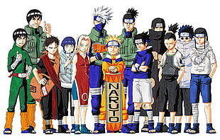 Naruto characters photo