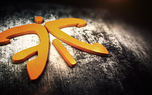 yellow Kanji text wood decor, Fnatic, League of Legends, Counter-Strike: Global Offensive, Electronic Sport