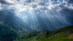 mountains and clouds, nature, landscape, mountains, clouds