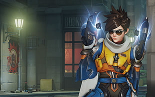 Tracer from Overwatch, Overwatch, Blizzard Entertainment, Tracer (Overwatch), video games