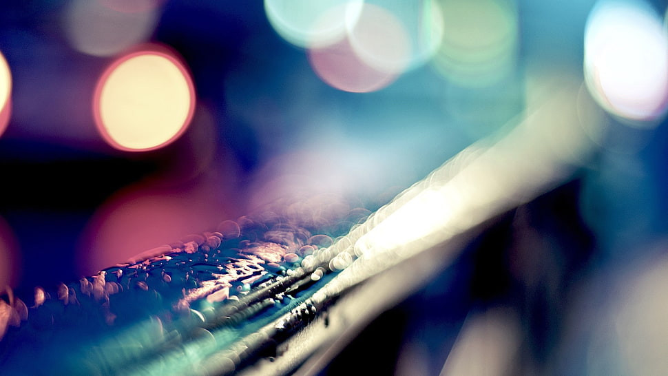 bokeh photography HD wallpaper