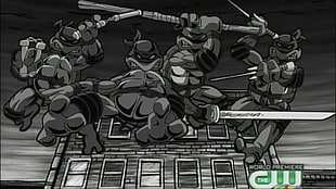 TMNT illustration, comics, Teenage Mutant Ninja Turtles HD wallpaper