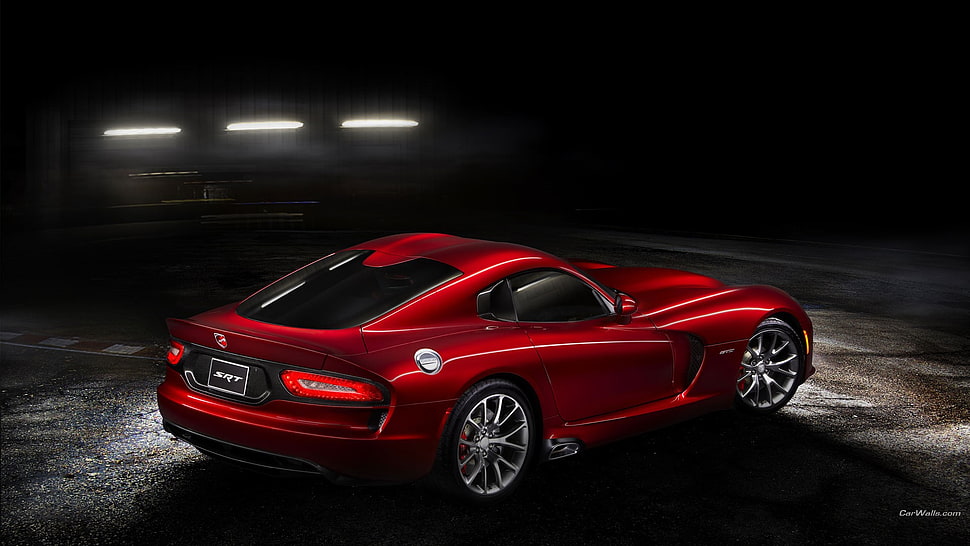 2017 red Dodge Viper SRT10, Dodge Viper, car HD wallpaper