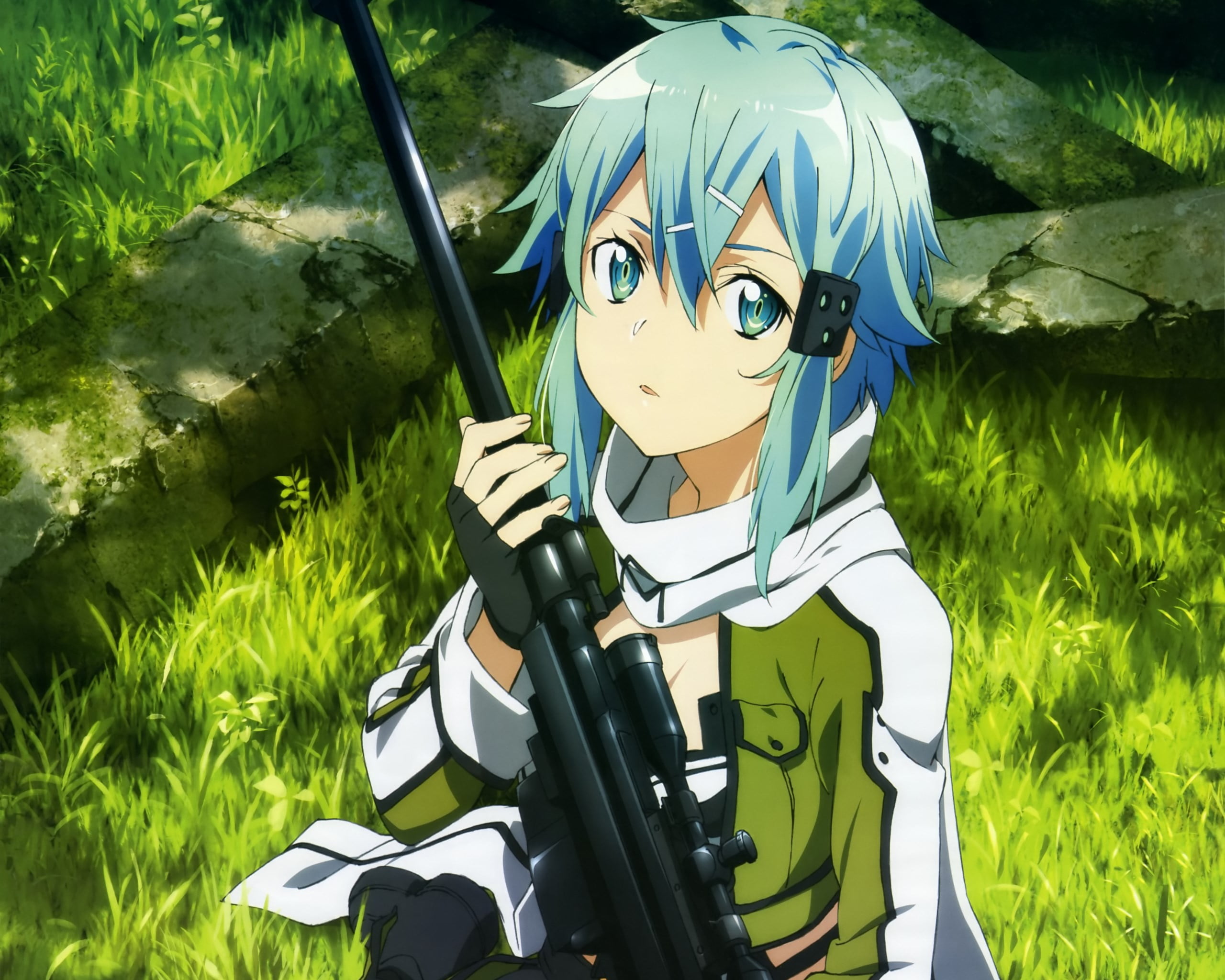 Asada Shino Sword Art Online illustration, Sword Art Online, Asada Shino, Gun Gale Online 