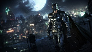 Batman digital wallpaper, video games, Batman