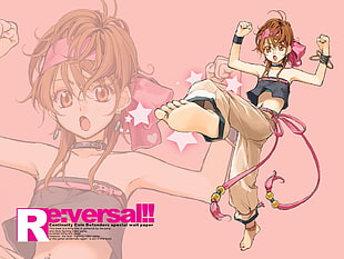 Female Anime Character Illustration HD wallpaper