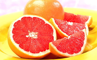 orange grapefruits, citrus, grapefruits HD wallpaper