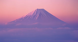 Mount Fuji, volcano, mountains HD wallpaper
