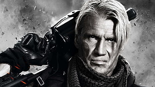 man holding rifle, Dolph Lundgren, actor, movies