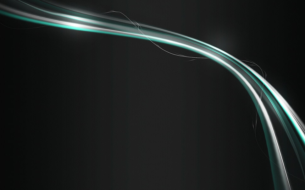 white and green time lapse light photo HD wallpaper