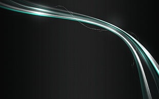 white and green time lapse light photo HD wallpaper