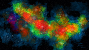 nebula, space HD wallpaper