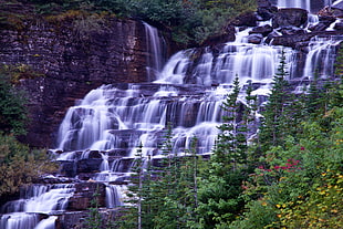 Waterfalls photo HD wallpaper