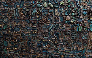 artwork, pattern, texture HD wallpaper